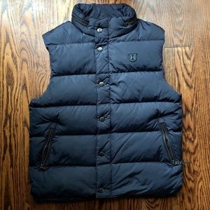 Hackett Navy Blue Bomber Vest (2011 Collection)
